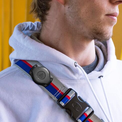 Airtag Holder case 2 Pack IPX8 Waterproof Airtag Strap Mount丨 Compatible with Apple Airtag ，Ultra-Secure & Hidden design| for Camera Straps，Bags Backpacks, etc in Kuwait