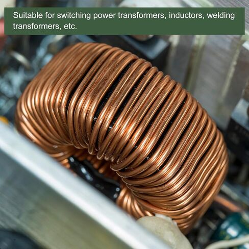 YOKIVE 2 Pcs Toroid Core, Ferrite Chokes Ring Iron Powder Inductor Ferrite Rings, Good for Power Transformers (Black, 33.7mm x 19.3mm x 11.3mm) in Saudi Arabia