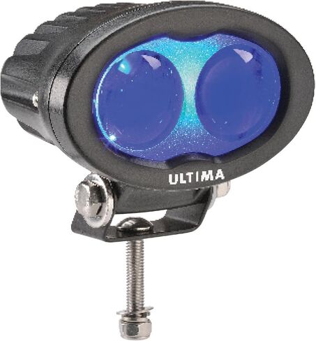 Ultima UT-72702-2 مصباح نقطة أمان LED، إضاءة عامة وإضاءة عمل محمولة أثناء التنقل، أزرق، مصابيح LED مزدوجة in Saudi Arabia
