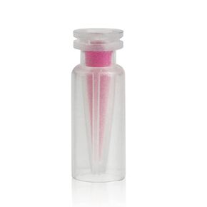 11 mm Snap Top Vials with 0.3 mL Fused Micro Inserts, Polypropylene, Pack of 100