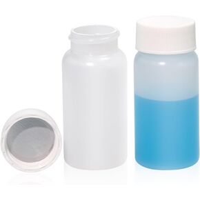 20 ml HDPE Scintillation Vials, Liquid Sample Scintillation Counting Vials, 22-400 White Screw Cap, Silver Aluminum Foil Liner, 100 PCS in Kuwait
