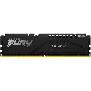 كينجستون تكنولوجي كينجستون فيوري بيست وايت 32GB 6000MT/s CL36 DDR5 اكسبو DIMM | كسر سرعة المعالج | التوصيل والتشغيل | AMD اكسبو | وحدة واحدة | KF560C36BWE-32