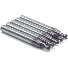 2.0mm End Milling Cutter V037 for Keyline Gymkana 994 & Keyline Ninja & Keyline Vortex & Ninja Vortex & KEYLINE Versa Machine(5pcs)