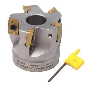 R8 Shank Shell Face Mill Arbor Adapter Holder, Arbor: 3/4'', Range: 1-3/4''-2'', for Bridgeport - 7/16''-20