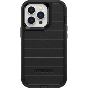 حافظة متينة من سلسلة OtterBox Defender لهاتف iPhone 13 PRO (NOT 13/13 Mini/13 Pro Max) حافظة فقط - عبوة غير قابلة للبيع بالتجزئة - أرجواني سعيد - مع دفاع ميكروبي