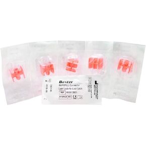 Baxa (Baxter) 13901 RapidFill Connectors Luer Lock to Leur Lock (عبوة من 5) من Baxa/Baxter