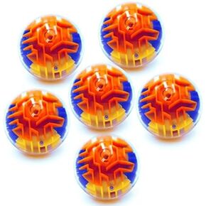 3D Maze Ball Brain Teaser Puzzles for Kids Adults Teens Ages 4-8 Toys,Mini 6 Pcs Set Magic Labyrinth Games Puzzle Decompression Sensory Toys,Game Lover Brain Anti-Stress Toys Easter Party Favors in Saudi Arabia