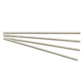 304 Stainless Steel 5/16"-18 Fully Threaded Rod, 4 Pieces 12" Length Long Threaded Rods