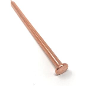 Dubbs Hardware 12 Pack USA Made! Copper 4 Inch Long Nail Spikes, Kills Trees Stumps Roots Reliable