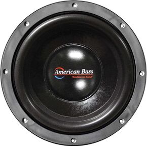 American Bass XD-1244 12-inch Subwoofer 500 Watt RMS / 1000 Watt Max Dual Voice Coil 4 Ohm Voice Coils 125 Oz Magnet