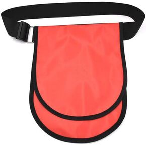 Discus & Shot Put Carrier Bag, Track and Field Discus Shot Put Bag with Adjustable Strap, 2 Large Pockets, Discus Pouch, Discus Equipment Athletics Accessories