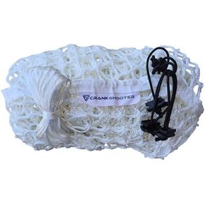 4mm Youth, Elementary School Age 1000d Lacrosse 6'x6'x7' Replacement Net w/ 120' Lacing Cord & Bungees