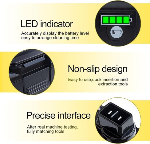 JGSPJ DCB609 60V Battery Replacement for Dewalt 20V / 60V Battery DCB609 DCB606 DCB612 20V 60V 9.0Ah Lithium Batteries in Saudi Arabia