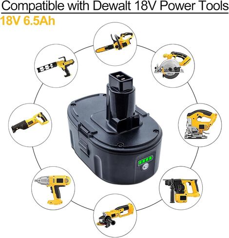 JGSPJ DCB609 60V Battery Replacement for Dewalt 20V / 60V Battery DCB609 DCB606 DCB612 20V 60V 9.0Ah Lithium Batteries in Saudi Arabia