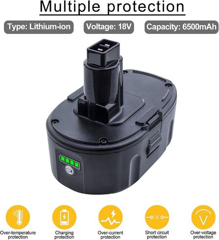 JGSPJ DCB609 60V Battery Replacement for Dewalt 20V / 60V Battery DCB609 DCB606 DCB612 20V 60V 9.0Ah Lithium Batteries in Saudi Arabia