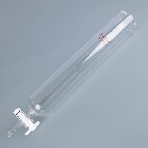 stonylab Dropping Funnel, Borosilicate Glass Burette Funnel with PTFE Stopcock for Laboratory and Home Use, 100 ml in Saudi Arabia