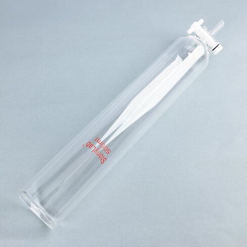 stonylab Dropping Funnel, Borosilicate Glass Burette Funnel with PTFE Stopcock for Laboratory and Home Use, 100 ml in Saudi Arabia