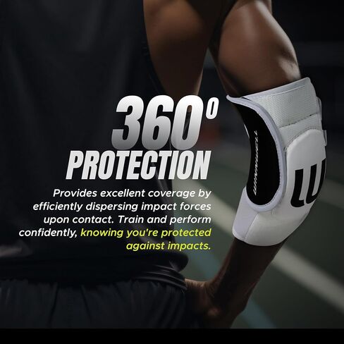 Winnwell Classic Hockey Elbow Pads- Protective Hockey Gear for Youth, Junior, Senior Players - Equipment for Roller, Street & Ice Hockey in Saudi Arabia
