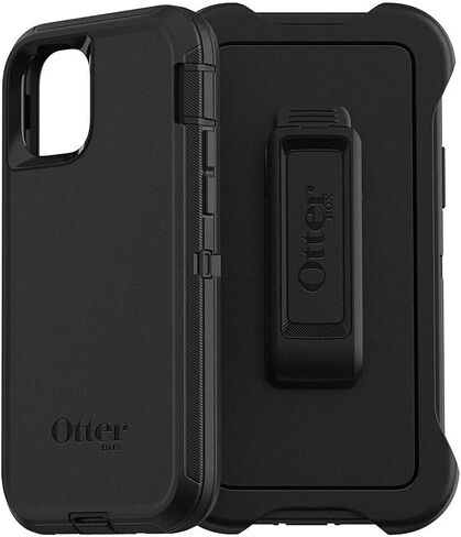 OtterBox iPhone 11 Pro Defender Series Case - BLACK, rugged & durable, with port protection, includes holster clip kickstand in Kuwait