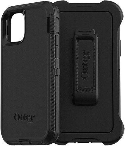 OtterBox iPhone 11 Pro Defender Series Case - BLACK, rugged & durable, with port protection, includes holster clip kickstand in Kuwait