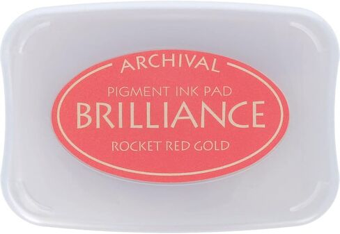Tsukineko Brilliance Crafting Ink Pad, Full-Size, Coffee Bean in Kuwait