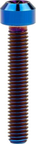 Titanium Torx Square Head M6 x 10 15 20 25 30 35 40 45 50 60 65 70 80mm Screw Pack of 5 (Burn Blue, M6x35mm) in Saudi Arabia