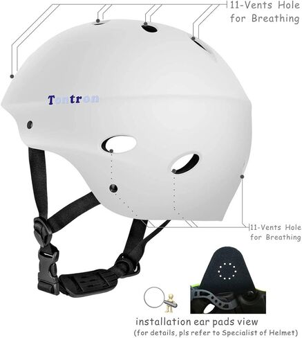خوذة الرياضات المائية للبالغين من تونترون والتجديف والتجديف والتجديف in Kuwait