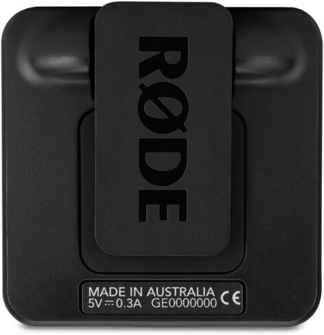 جهاز إرسال لاسلكي RØDE Wireless GO II TX مزود بميكروفون مدمج وتسجيل على اللوحة ومدى يصل إلى 200 متر لصناعة الأفلام والمقابلات وإنشاء المحتوى (جهاز الإرسال فقط) in Kuwait