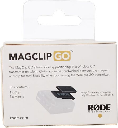 جهاز إرسال لاسلكي RØDE Wireless GO II TX مزود بميكروفون مدمج وتسجيل على اللوحة ومدى يصل إلى 200 متر لصناعة الأفلام والمقابلات وإنشاء المحتوى (جهاز الإرسال فقط) in Kuwait
