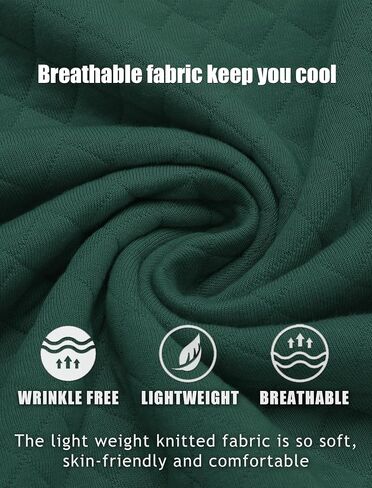 COOFANDY Men's Fashion Quarter Zip Pullover Mock Neck Long Sleeve Sweatshirt Casual Plaid Jacquard Polo Sweaters in Saudi Arabia