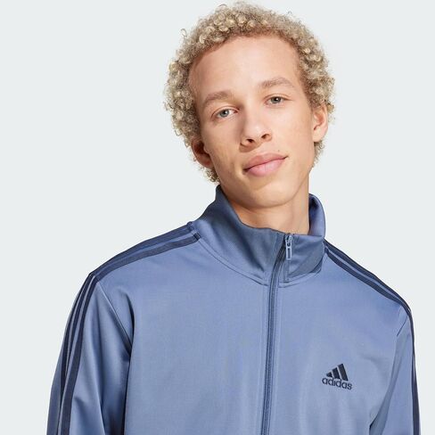 adidas Mens Basic 3-stripes Tricot Track Suit in Saudi Arabia