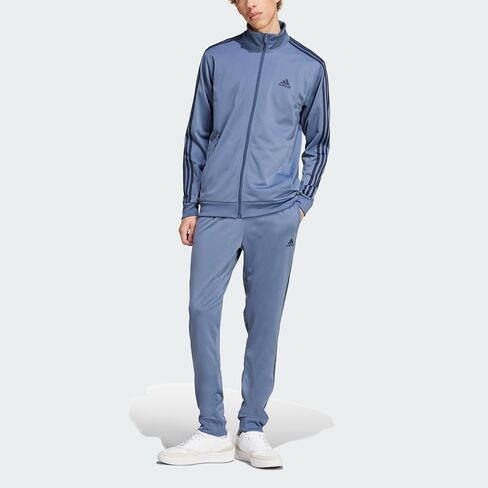 adidas Mens Basic 3-stripes Tricot Track Suit in Saudi Arabia