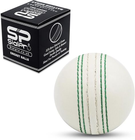 Soft Cricket Rubber Ball Set Indoor/Outdoor Play for Junior Youth Adult Training, Coaching, Practice Excellent Bounce with Durable Traditional Seams Stitched in Kuwait