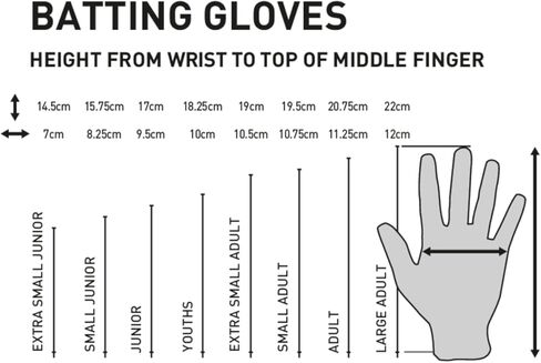قفازات SS TON Super Cricket Batting للبالغين والأولاد والشباب (اليد اليمنى واليد اليسرى) in Kuwait