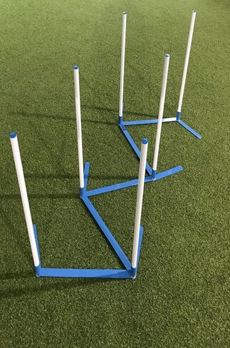 مجموعة أقطاب منسوجة للرشاقة من Cool Runners مكونة من 6 أقطاب قابلة للتعديل مع أوتاد عشبية in Kuwait