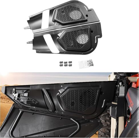 A & UTV PRO Front Dash Speaker Pods, 6.5 inch Speaker Enclosure Panels for 2017-2023 Can Am Maverick X3 / X3 Max Stereo System in Saudi Arabia