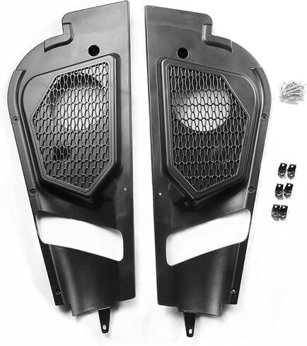 A & UTV PRO Front Dash Speaker Pods, 6.5 inch Speaker Enclosure Panels for 2017-2023 Can Am Maverick X3 / X3 Max Stereo System in Saudi Arabia