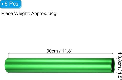 PATIKIL Aluminum Relay Batons, Field Track Relay Events Baton for Race Gym Track and Field Equipment Games Outdoor Sports Running Practice in Saudi Arabia