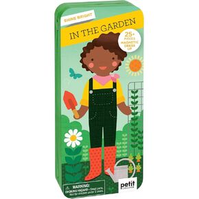 Petit Collage | Shine Bright | in The Garden | Magnetic Dress-Up Toy