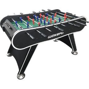 Arcade Foosball Table Soccer Game: Multiplayer Table Football Soccer Indoor or Outdoor with Balls, Cup Holders, Foosball Table Adult Size for Adults, Kids - Arcade, Family Game Room Furniture (56in)