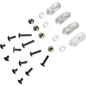 Hockey Helmet Visor Screws Accessories Washers Nuts Replacement Durable Safety Maintenance Repair Kit Back up Hardwares