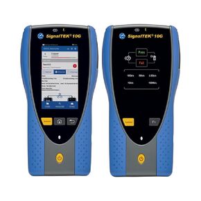 TREND Networks | R157002 | SignalTEK 10G NT | Touchscreen 10G Ethernet Troubleshooter & Bandwidth Tester Kit | Network Testing, WiFi Connectivity & Built-in PDF Reporting