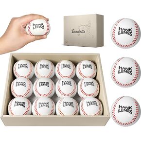 Soft Baseballs Foam Baseballs for Kids 12 Pack -Practice Baseballs for Kids Teenager Players T-Ball Baseball Training Balls, Perfect for Beginners in Saudi Arabia