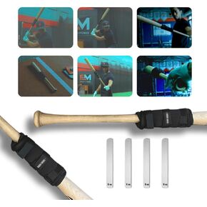 Swing Brick Bat Weight - Baseball & Softball Batting Training Aid, Adjustable Bat Weight for Baseball Youth Overload Swing Training.