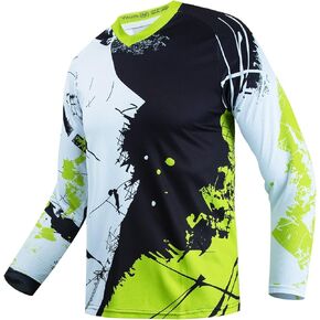 Kids Mountain Bike Shirts Child Cycling Jersey for Girls Boys Youth Long Sleeve Clothing Mtb Bicycle Downhill Bmx Tops