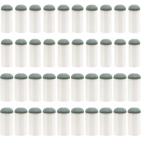 40 Sets Sliding Pool Cue Tips, 2 Sizes 12 mm,13 mm Pool Cue Tips No glue or Tools Required Billiard Tip for Snooker Billiard Cue