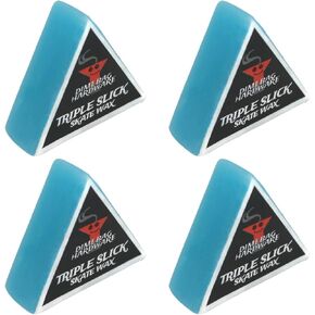 Triple Slick Skateboard Curb Wax 4 Pack of Scented Skate Wax