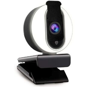 NexiGo Zoom Certified N950P Pro 4K Zoomable Webcam with Remote and Software Control, Sony Starvis Sensor, 5X Digital Zoom, Web Camera with Dual Stereo Mics, for Zoom Skype Teams Twitch (Renewed)