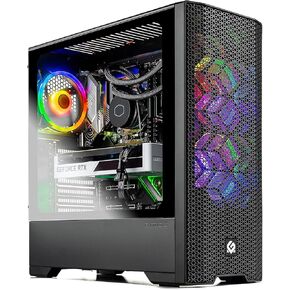 Skytech Gaming Chronos Gaming PC Desktop – Intel Core i5 12600K 3.7 GHz, RTX 3070, 1TB NVME SSD, 16G DDR4 3200, 650W Gold PSU, AC Wi-Fi, Windows 10 Home 64-bit