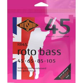 Rotosound RB45 Rotobass Nickel Roundwound Strings